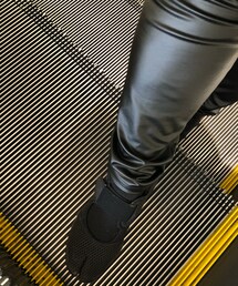 SHEIN | エコレザーレギンス(レギンス/スパッツ)