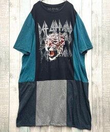 VINTAGE | 古着リメイク　パッチワークワンピース (ワンピース/ドレス)