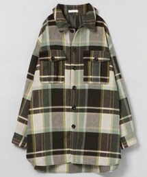 JEANASIS | ツイードチェックBIGシャツコート/811904(その他アウター)