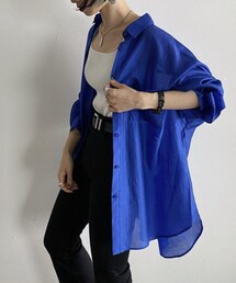 PAGEBOY | シアーローンチュニックシャツ(シャツ/ブラウス)