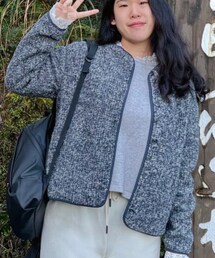 UNIQLO | ノーカラージャケット