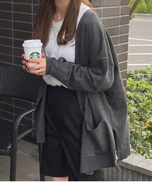 Samansa Mos2 blue | カーディガン/ボレロ