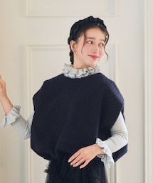 POMIII PARTAGE | sheep ballon  vest(トップス)