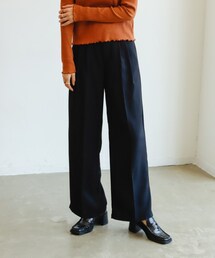 Birthday room | 【2021A/W新カラー追加！3サイズ展開】シンプルストレートカラータックパンツ(スラックス)