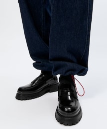 ZARA | ハイシャインフィニッシュ チャンキーローファー(ローファー)