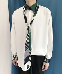 rillfy | Retro fake silk shirt Ril 1471(シャツ/ブラウス)