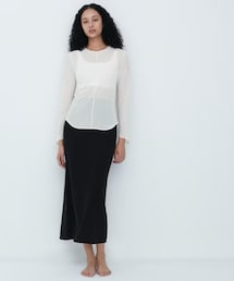 UNIQLO | シアークルーネックT（長袖）(トップス)