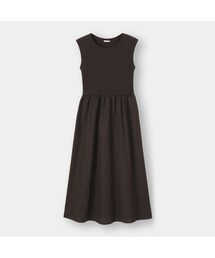 GU | 布帛コンビネーションワンピース(ワンピース/ドレス)