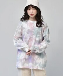 RETRO GIRL | タイダイロンTEE(Tシャツ/カットソー)