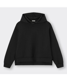 GU | ダブルフェイススリットパーカ(長袖)(トップス)