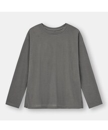 GU | シアーロングスリーブT(トップス)