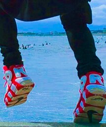 NIKE | supreme × NIKE モアアップテンポ(スニーカー)