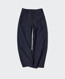 UNIQLO | ジャージーバレルレッグパンツ NAVY 483722(パンツ)