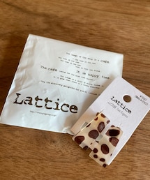 Lattice | ダルメシアン柄　イヤリング(イヤリング)