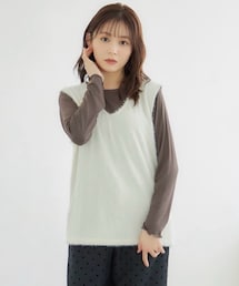 しまむら | フェザーベスト　Flash Blue 2023.11.(ベスト)