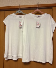 しまむら | フレンチスリーブTシャツ　linoluce 2025.6.(Tシャツ/カットソー)