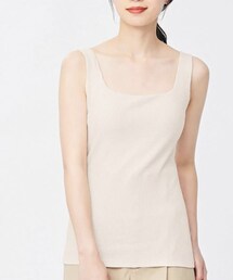 GU | ブラフィールスクエアタンクトップ　2022.10(その他アンダーウェア/インナー)