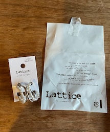 ラティス | メタルパールイヤリング(イヤリング)