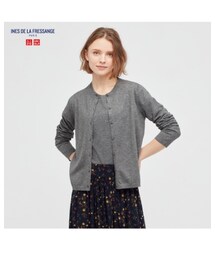 UNIQLO | シャイニークルーネックカーディガン(カーディガン/ボレロ)