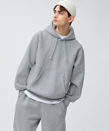 GU | ヘビーウェイトスウェットパーカ(長袖)(セットアップ可能)(パーカー)