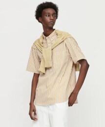 UNIQLO | エクストラファインコットンストライププルオーバーシャツ(シャツ/ブラウス)