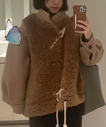 HYKE | ムートンコート