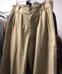 VINTAGE | 40s British military khaki chino trousers(チノパンツ)