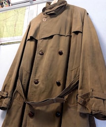VINTAGE | 40s British military officer trench coat(トレンチコート)