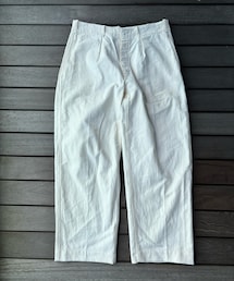 VINTAGE | 50s German Military Cotton Work Trousers(その他パンツ)