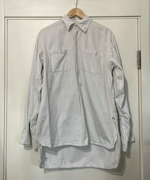 VINTAGE | 50s Royal Navy white cotton working shirt(シャツ/ブラウス)