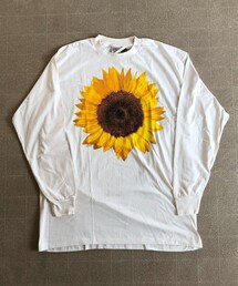 VINTAGE | 90s studioQ "Sunflower" L/S Tshirt(Tシャツ/カットソー)