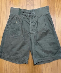 VINTAGE | 40s British Army jungle shorts(その他パンツ)