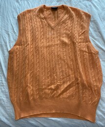 VINTAGE | Old NORDSTORM cashmere knit vest made in Scotland(ニット/セーター)