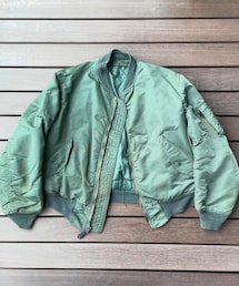 VINTAGE | 80s US.AIR FORCE MA-1 for Ground Crew(ミリタリージャケット)