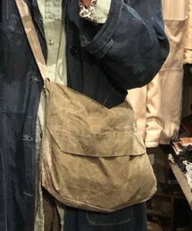 VINTAGE | 30s French Army bread bag "Linen Type"(ショルダーバッグ)