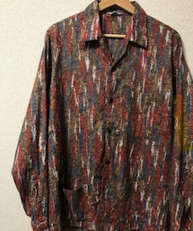 VINTAGE | 60s British L/S leisure shirt(シャツ/ブラウス)