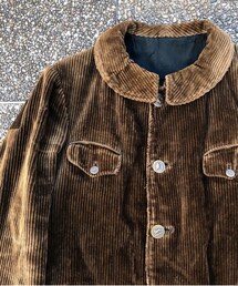 VINTAGE | 30s French brown corduroy hunting jacket(その他アウター)