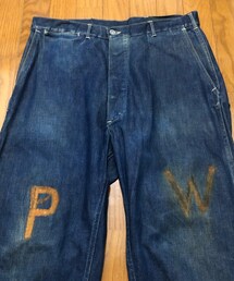 VINTAGE | 40s US.ARMY M-41 denim trousers "PW"(デニムパンツ)