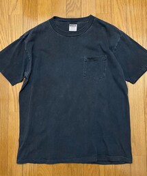 VINTAGE | 90s ONEITA Pocket Tshirt "Black"(Tシャツ/カットソー)