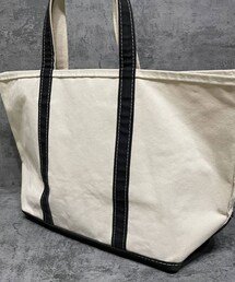 L.L.Bean | 90s L.L.Bean bote & tote "BLACK"(トートバッグ)