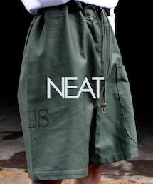 NEAT | US LAUNDRY BAG REMAKE SHORTS(カーゴパンツ)