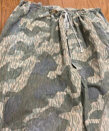 VINTAGE | 50s Polish military camouflaged over trousers(その他パンツ)