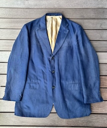 VINTAGE | Old Silk Linen Summer Tailored Jacket(テーラードジャケット)