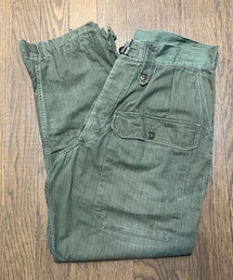 VINTAGE | 40s British Army "War Aid" HBT jungle trousers(カーゴパンツ)