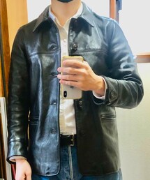 THE REAL McCOY'S | リアルマッコイズ　カーコート　サイズ36(ライダースジャケット)