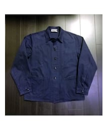 Euro Vintage  | Euro Vintage 90' ジャーマンワークジャケット NAVYヘリンボーン(カバーオール)