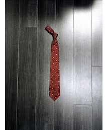 ATTO VANNUCCI | ATTO VANNUCCI 小紋柄シルクタイ ボルドー USED(ネクタイ)