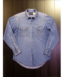 Wrangler80's | Wrangler80's デニムウエスタンシャツ 80's USA製 USED(シャツ/ブラウス)
