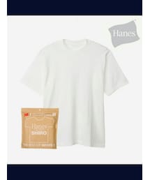 HANES | "SHIRO" 少し生成りがかった白(Tシャツ/カットソー)
