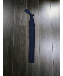 ascot | ASCOT シルクニットタイ DARK NAVY BEAMS Fで購入(ネクタイ)